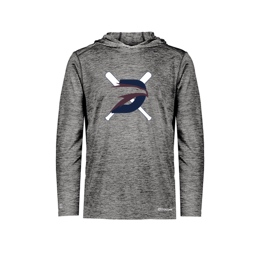 [FOLHCGBK-YS-LOGO1] Decker Youth Charge Hoodie (Youth S, Black, Logo 1)