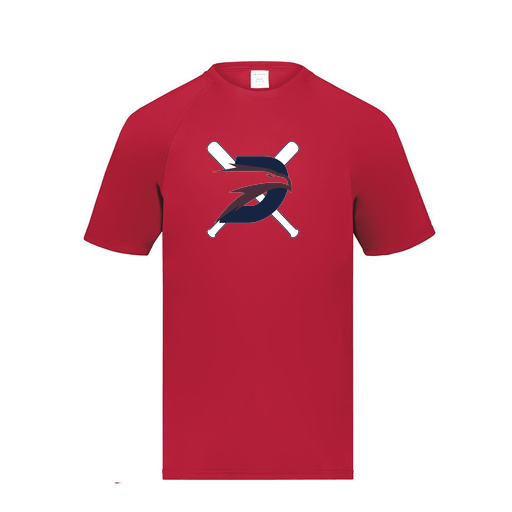 [2790.083.S-LOGO1] Men's Smooth Sport T-Shirt (Adult S, Red, Logo 1)