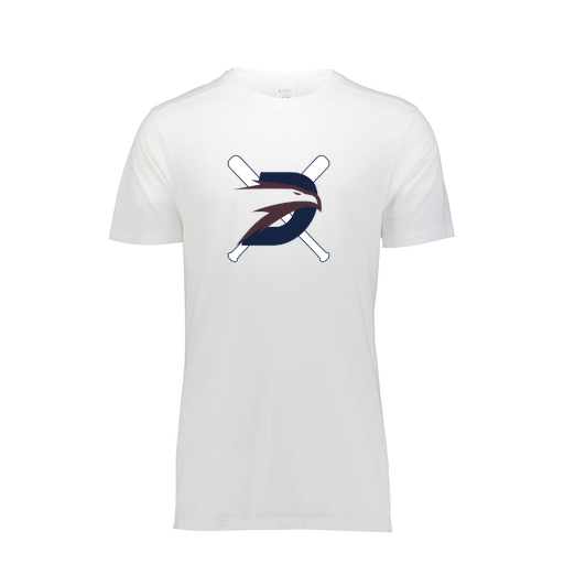 [FTSCUBWH-AS-LOGO1] Decker Men's Tri-Blend T-Shirt - Short Sleeve (Adult S, White, Logo 1)