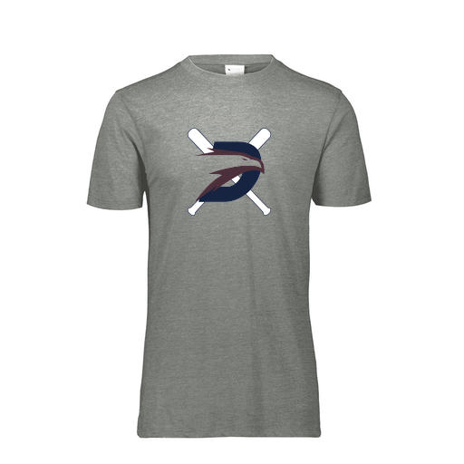 [FTSCUBGY-YS-LOGO1] Decker Youth Tri-Blend T-Shirt - Short Sleeve (Youth S, Gray, Logo 1)