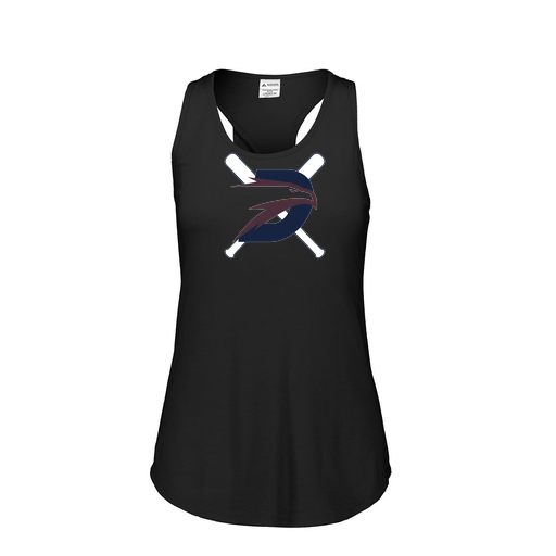 [3078.K94.S-LOGO1] Ladies Tri Blend Tank Top (Female Adult S, Black, Logo 1)