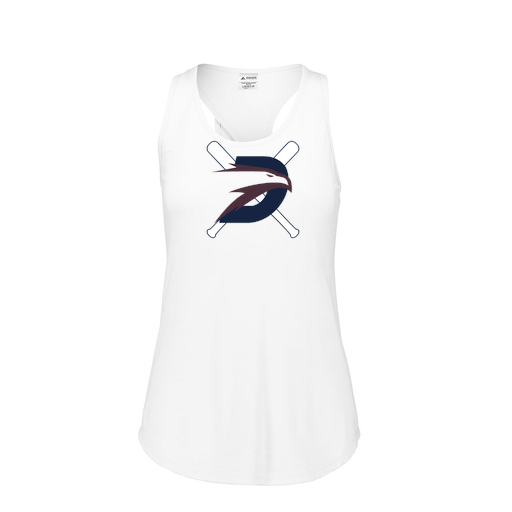 [3078.005.S-LOGO1] Ladies Tri Blend Tank Top (Female Adult S, White, Logo 1)