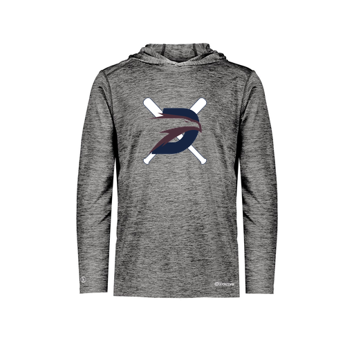 [FOLHCGBK-AS-LOGO1] Decker Men's Charge Hoodie (Adult S, Black, Logo 1)