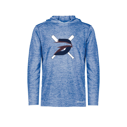 [FOLHCGRY-AS-LOGO1] Decker Men's Charge Hoodie (Adult S, Royal, Logo 1)