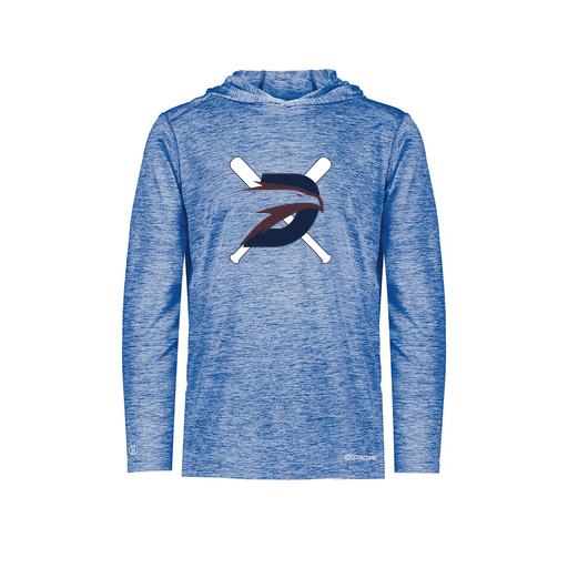 [FOLHCGRY-YS-LOGO1] Youth Charge Hoodie (Youth S, Royal, Logo 1)