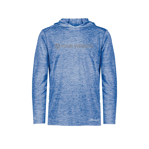 [FOLHCGRY-YS-LOGO2] Youth Charge Hoodie (Youth S, Royal, Logo 2)